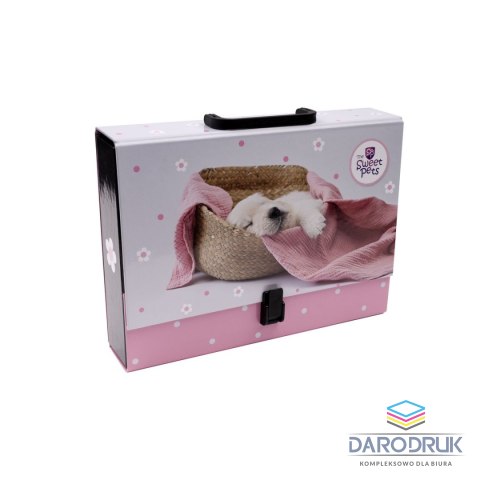 Beniamin Teczka kartonowa na klips The Sweet Pets pies A4+ mix Beniamin (5986)