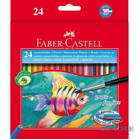 Faber Castell Kredki akwarelowe 24 kol. Faber Castell
