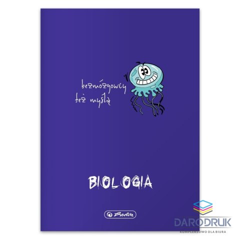Herlitz Zeszyt A5 Biologia Eco PP 9500059 60k. 70g kratka Herlitz (400198101)