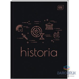 Interdruk Brulion A5 HISTORIA 80k. 70g krata Interdruk