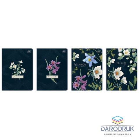Interdruk Zeszyt A5 HYBRID fLORI 60k. 70g krata Interdruk