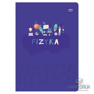 Interdruk Zeszyt tematyczny A5 60k. 70g krata Interdruk (ZE60#FIZFSC)