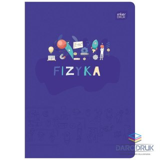 Interdruk Zeszyt tematyczny A5 60k. 70g krata Interdruk (ZE60#FIZFSC)