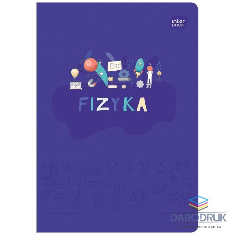 Interdruk Zeszyt tematyczny A5 60k. 70g krata Interdruk (ZE60#FIZFSC)