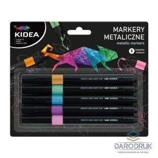Kidea Marker permanentny wkład mix okrągła końcówka Kidea (MMA5KA)