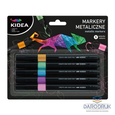 Kidea Marker permanentny wkład mix okrągła końcówka Kidea (MMA5KA)