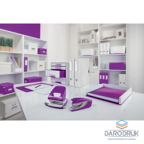 Leitz Dziurkacz NeXXt WOW fioletowy 30k (50081062) Leitz