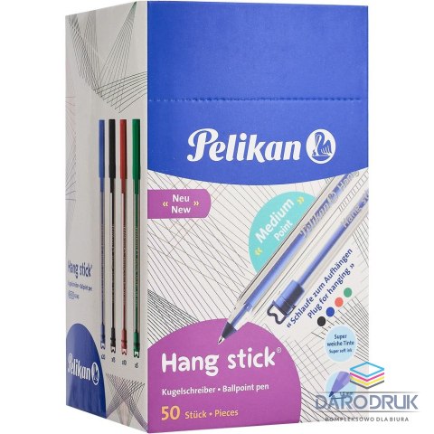 Pelikan Długopis Hang Stick K86 wkład niebieski 1,0mm Pelikan (400197414)