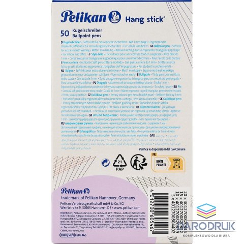 Pelikan Długopis Hang Stick K86 wkład niebieski 1,0mm Pelikan (400197414)