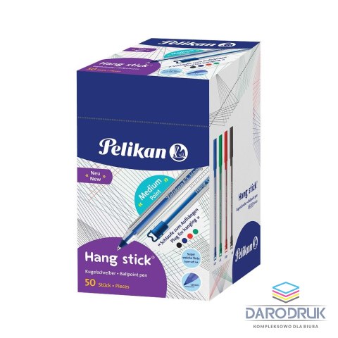 Pelikan Długopis Hang Stick K86 wkład niebieski 1,0mm Pelikan (400197414)