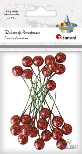 Titanum Ozdoba na piku Craft-Fun Series kulki Titanum (363123)
