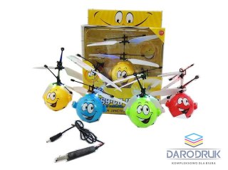 Adar Helikopter kula latająca, na podczerwień, świecąca, sterowana dłonią, ładowarka USB Adar (534858)
