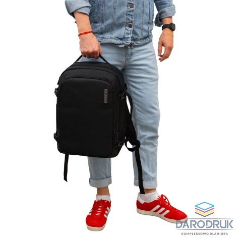 Astra Plecak 2w1 Business&Travel ABAG black Astra (502025052)