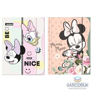 Beniamin Teczka kartonowa na gumkę MINNIE MOUSE - KIDS A4 mix Beniamin (2276)