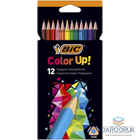 Bic Kredki ołówkowe 12 kol. Bic (950527)