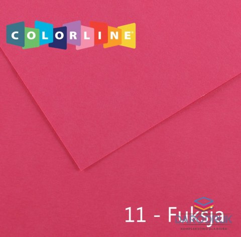 Canson Brystol Colorline 11 fuksja 150g 10k [mm:] 500x650 Canson (200041387)