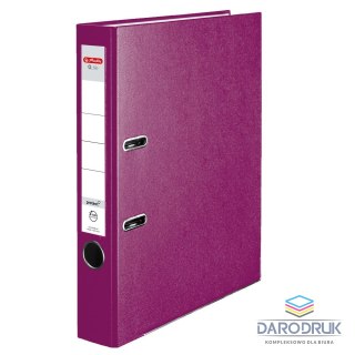 Herlitz Segregator dźwigniowy Q. file Standard 0050011889 A4 50mm jagodowy Herlitz (300004845)