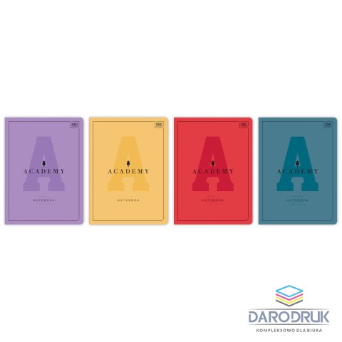 Interdruk Zeszyt A5 Hybrid Academy 60k. 90g linia Interdruk