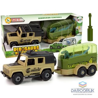 Lean Samochód Terenowe Transporter Do Rozkręcania DIY Dinozaur Lean (12957)
