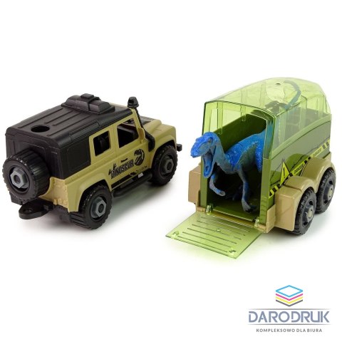 Lean Samochód Terenowe Transporter Do Rozkręcania DIY Dinozaur Lean (12957)