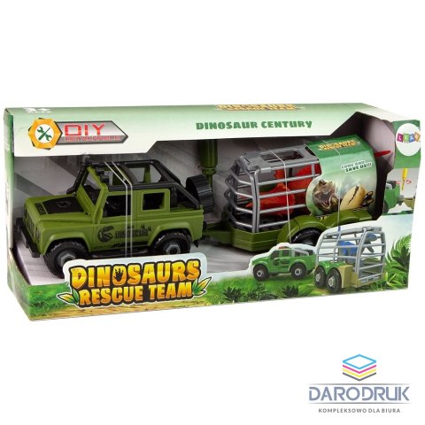 Lean Samochód Terenowe Transporter Do Rozkręcania DIY Dinozaur Lean (12957)