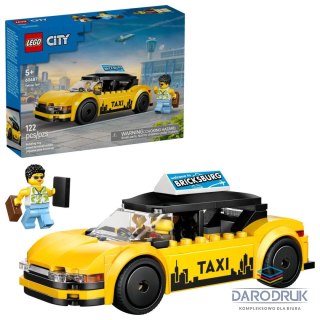 Lego Klocki konstrukcyjne City Żółta taksówka Lego (60487)