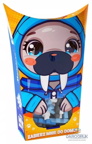 Marioinex Klocki konstrukcyjne Mini Waffle Pocket Pets mors Marioinex (5903033906873)