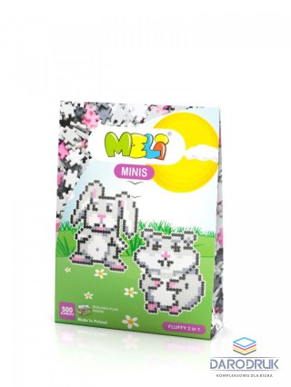 Meli Klocki plastikowe Minis Fluffy 2w1 500 el. Meli (50335)