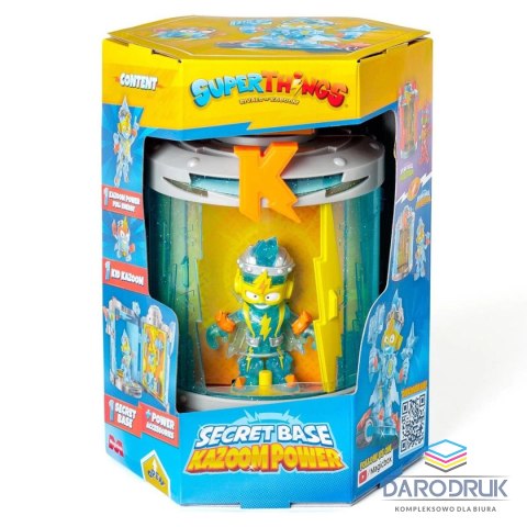 Orbico Sp. Z O.o. Figurka SUPERTHINGS Secret Base Kazoom Power Orbico Sp. Z O.o. (PSTSP116IN150)