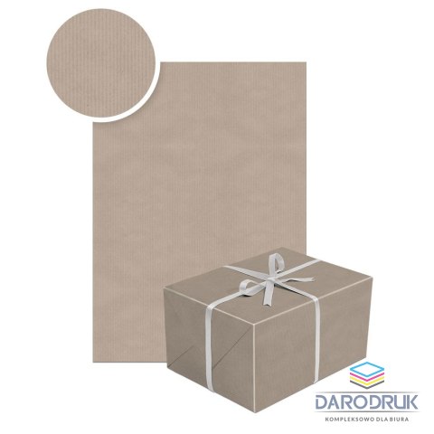 Paw Papier pakowy Kraft Neutral Unicolor [mm:] 700x2000 Paw (AGPE200000)