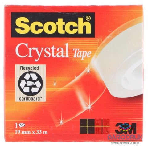 Scotch Taśma biurowa 19x33 [mm x m] Scotch (FT-5100-6040-1)