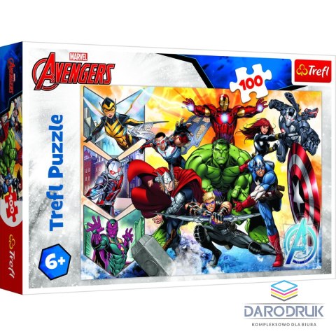 Trefl Puzzle Avengrs 100 el. Trefl (16431)