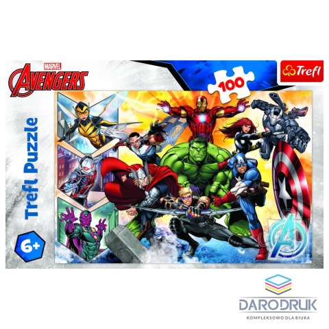 Trefl Puzzle Avengrs 100 el. Trefl (16431)