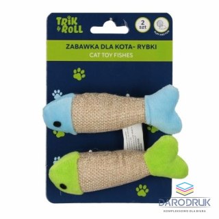 Trik Roll Gadżet Rybki 2szt dla kota Trik Roll (560726)