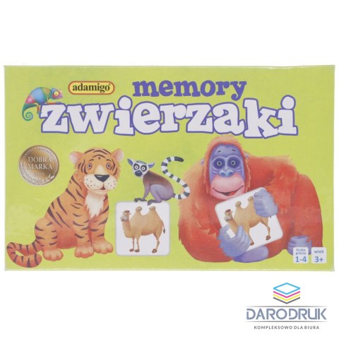 Adamigo Gra pamięciowa zwierzaki memory Adamigo