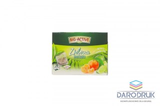 Big Active Herbata zielona mandarynka limonka 20 saszetek Big Active
