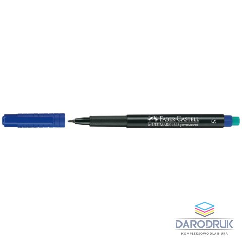Faber Castell Foliopis Faber-Castell Multimark 1513 niebieski