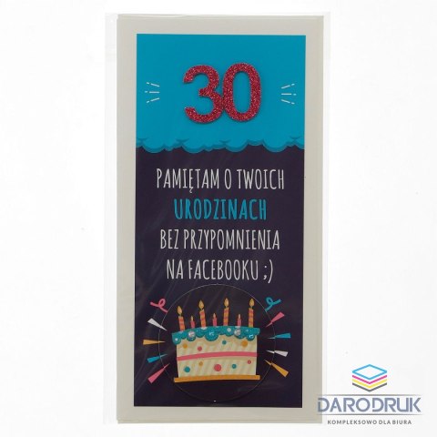 Fanaberie Krzysia Kartka składana DL Fanaberie Krzysia (DL FUN)