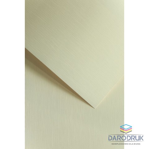 Galeria Papieru Papier ozdobny (wizytówkowy) A4 batyst kremowy kremowy 180g Galeria Papieru (204112)