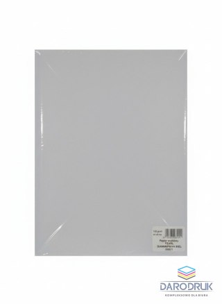 Galeria Papieru Papier ozdobny (wizytówkowy) A4 pearl siamentowa biel biały 135g Galeria Papieru (206211)
