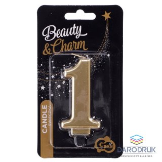 Godan Świeczka urodzinowa 8,0 cm Godan (5902973124279)