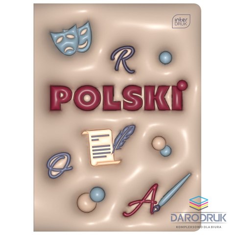 Interdruk Zeszyt tematyczny A5 HYBRID +pigułka wiedzy 60k. 70g linia Interdruk