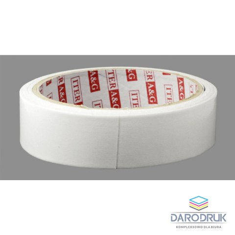 Iter A&G Taśma dwustronna standard 25x10 [mm x yd] Iter A&G