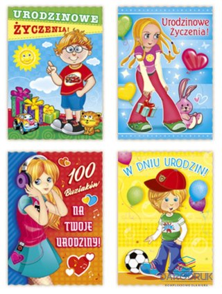 Kartka składana B6 dziecięca (5902221801273)