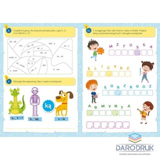 Książka dla dzieci Łamigłówki ortograficzne. Zadania dla uczniów klas 1-3