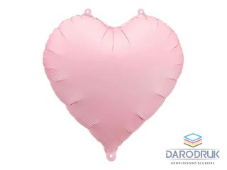 Partydeco Balon foliowy serce różowe, 45cm 18cal Partydeco (FB9T-081)