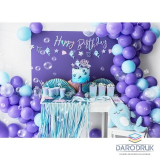 Partydeco Balon gumowy Party Deco BALONY STRONG pastelowy 10 szt lawendowy 270mm Partydeco (SB12P-004-10)