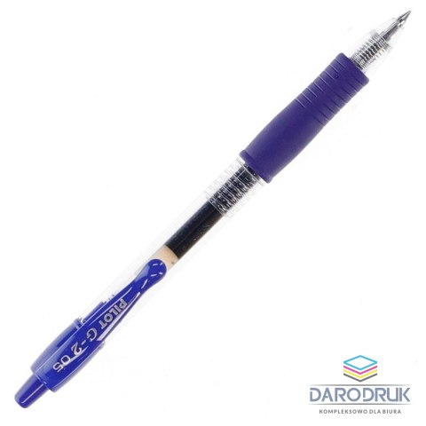 Pilot Długopis żelowy G2 wkład niebieski 0,5mm Pilot (PIBLG2-L-BOX-20)