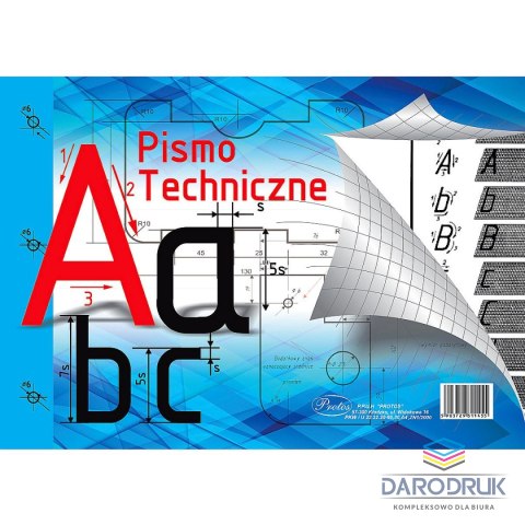 Protos Blok do pisma technicznego A4 5k Protos