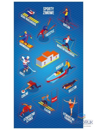 Ranok Creative Naklejka (nalepka) sporty zimowe Ranok Creative